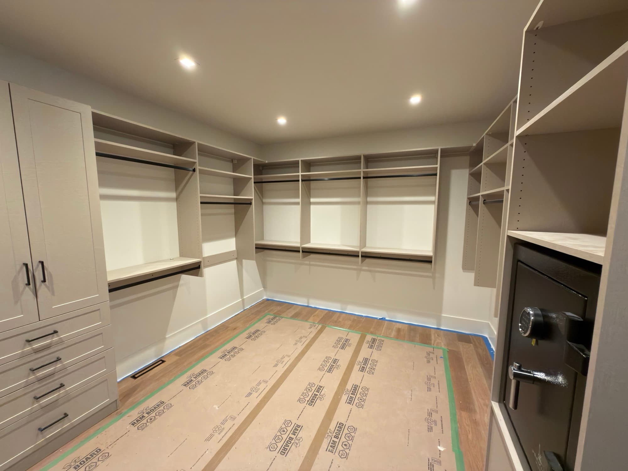 Helmi Residence master closet with his-and-hers split